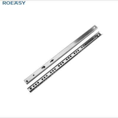 China Roeasy Slide Mini Ball Bearing Cabinet Drawer Modern Cold Rolled Steel Material Slide For Kitchen for sale