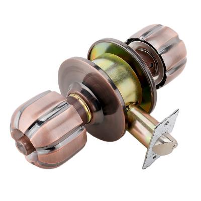 China Mordern ROEASY CK-3808 Stainless Steel Knob Cylindrical Door Lock for Hotel Bedroom Bathroom for sale