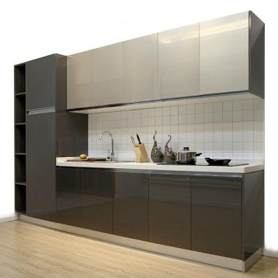 China Kitchen Wood Cabinets Kitchen Furniture Sets Cabinet Modern Style For Hotel for sale