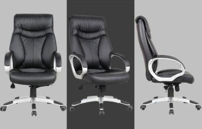 China Comfortable Lumbar Support Office Chair High End Adjustable With PU Leather for sale