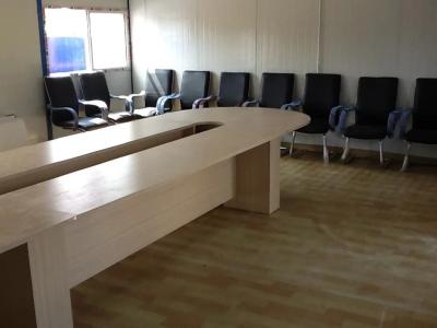 China High End Commercial Office Furniture Circular Conference Table And Chair for sale