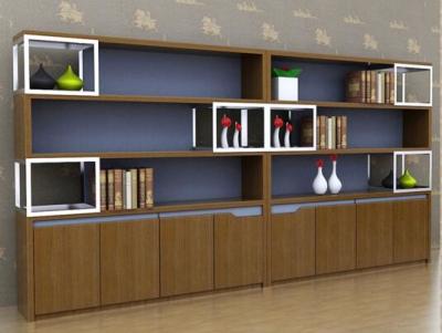 China Classic Cherry Wood Office Furniture Bookcase Large Size Scratch Resistant for sale