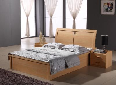 China Professional King Size Modern Home Furniture Beds With Night Tables for sale