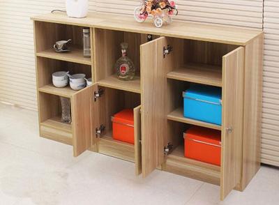 China Living Room Modern Side Table With Storage / Kitchen Wood Cabinets Cupboard for sale