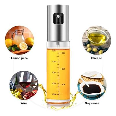 China Household Products 100ML GRILL Olive Oil Spray Diffuser For Kitchen Dispenser Bottle Squirt Container for sale