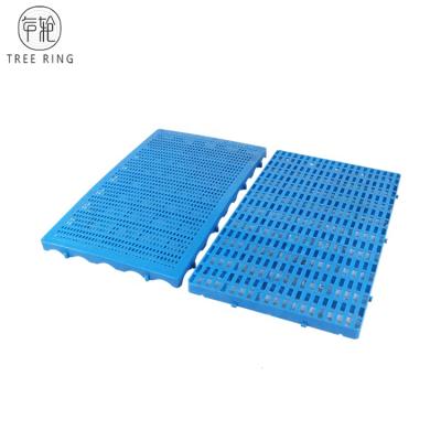 China Single Faced Modular Dish Storage Plate Warehouse Platform Cushion Board Grid Dampproof Pallet 1000*600*48 mm for sale