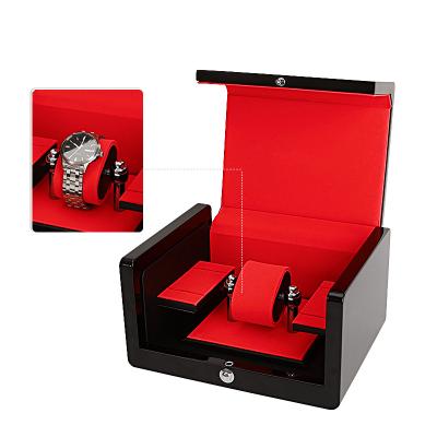 China Classic Elegant Vintage Watch Box Luxury High Quality Black Wooden Customizable Gift Box for Watches, Great for Wholesale and Hot Selling for sale