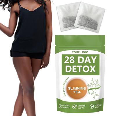 China Hot Infusion Slimming Detox Tea Weight Loss 28 Days Lean Detox Tea Belly Flat Tea for sale