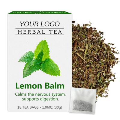 China Organic Premium Tea Tea In Quality Herbal Tea Lemon Balm Sachets for sale