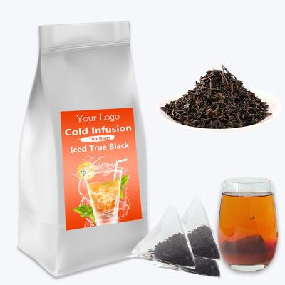 China OEM cold brew tea bags iced real black tea ice tea drink for sale