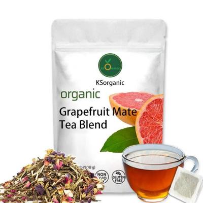 China Low MOQ Loose Tea Bag Tea Bags Cut Customization Grape Fruit Matcha Green Tea Bags Mix Fruit For Beauty for sale