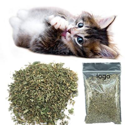 China Pet Supplies Wholesale Bulk Fresh Catnip Dried Hierba Gatera Treats Funny Flavor Catnip Dried Grass For Cat for sale