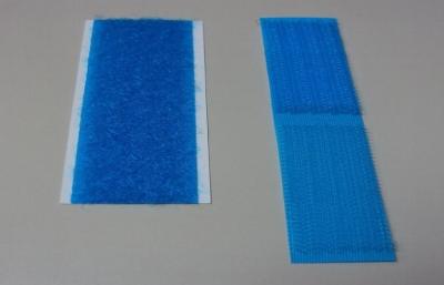 China Blue Customize industrial strength Adhesive Hook And Loop Waterproof for sale