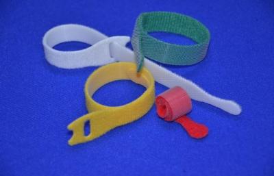 China Multi - Color Wire Hook And Loop Closure , Hook And Loop Cable Ties for sale