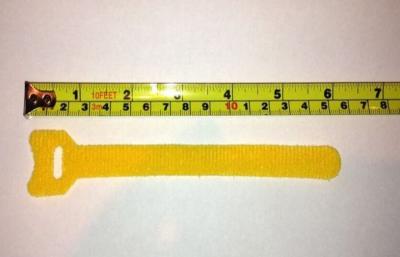 China Industrial Strength Tape , Yellow Hook And Loop Tie Down Straps for sale