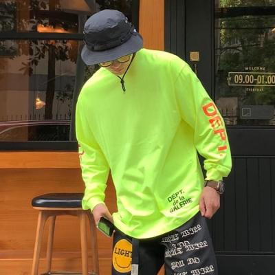 China GalleryDept Breathable Tokyo Limited Fluorescent Printed Men's Logo Long Sleeve Bottom T-Shirt Oversized for sale