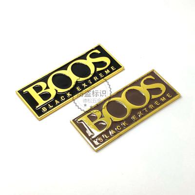 China Morden Customized Colorful Metal Sticker Labels Metal Label Sticker for sale