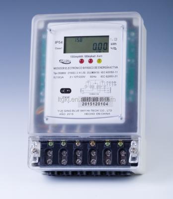 China DTS8888 2-phase 3-wire RF/PLC wifi power meter for sale