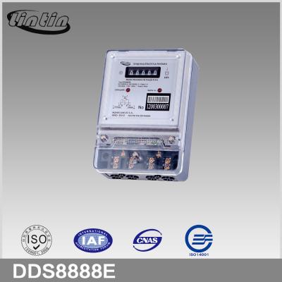 China Anti-Tampering Function DDS8888 Single Phase KWH Meter Two Wire Digital Static Active / Energy Meter / Electronic Meter for sale