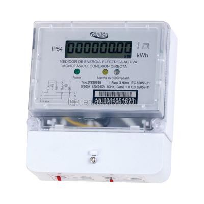 China DDS8888-2 1P3W Electronic Reactive Energy Meter DDS8888-2 for sale