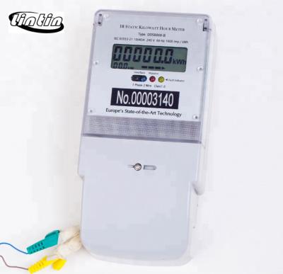 China Wifi static energy meter dds8888 medidores de energia d'energy single phase kilowatt hour IR for sale