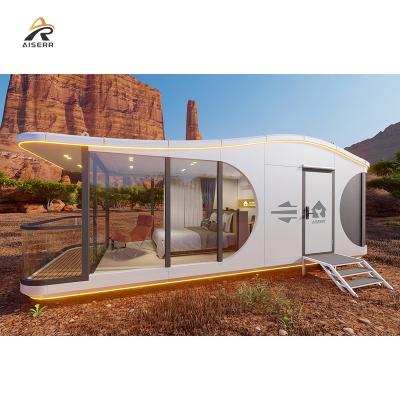 China Modern Cheap Price Steel Structure Prefabricated Pod Pre Fab House Capsul Modular Home for sale