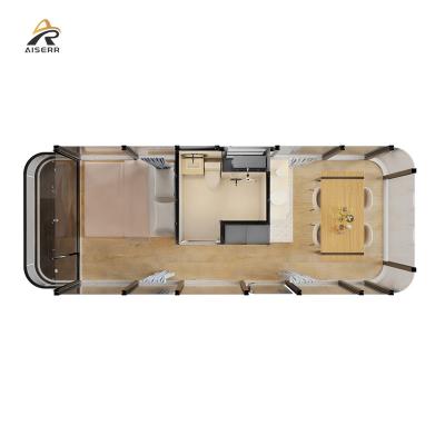 China Modern Factory Direct Steel Mobile Cabin Container House Space Capsule Camping Pod for sale