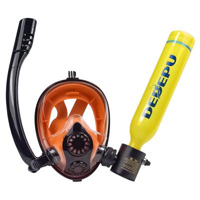 China Diving and swimming 2020 other swimming and diving products spare new hotsale dedepu scuba scorkler air tank miniscuba black diving equipment for sale