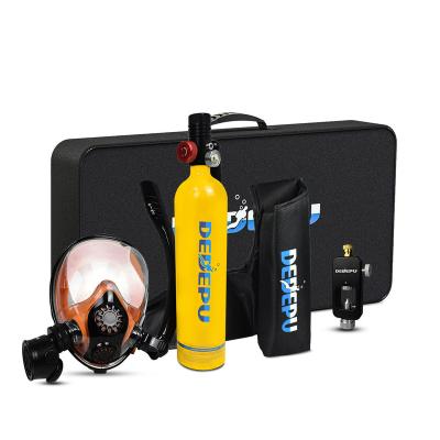 China Under water sport DEDEPU 1L S5000PLUS air tank up to 20mins dive mini scuba system diving equipment kit for sale