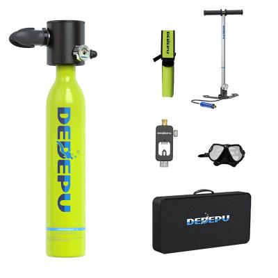 China Under Water Sport DEDEPU Good Price 0.5L Diving Free Breathing Tank for sale