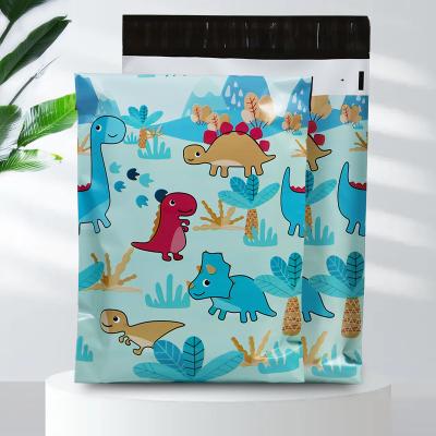 China Captivating Dinosaur Express Bag Waterproof Reusable Ensure Safety Of Your Items for sale