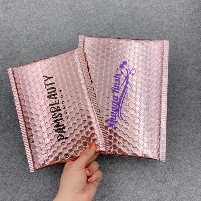 China Custom Printed Aluminized Bubble Bags Shock Protection Water Proof Self Sealing for sale