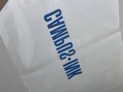 China Bolsa de plástico de embalaje con cremallera para prendas de vestir con cremallera en venta