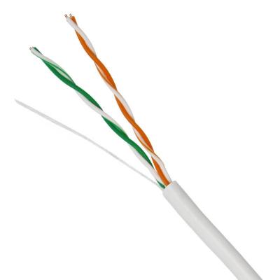 China Telecommunication 24AWG 99.99% 305m High Quality Bare Copper 4*2*0.5 Two Pair Telephone Cable for sale