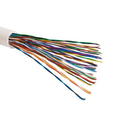 China Voice communication factory price 10 25 50 100 200 pairs of multi-pair telephone cable for sale