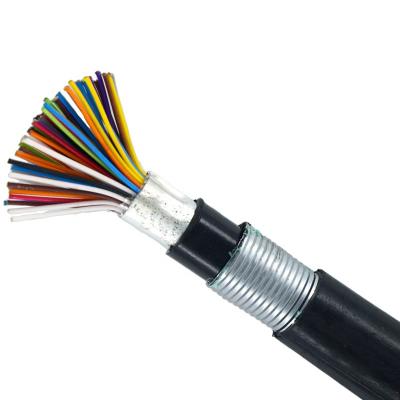 China HYA23 Underground Voice Communication Copper Conductor Multi Pair Armored Telephone Communication Cable for sale