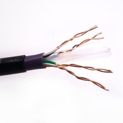 China Waterproof Computer Cat 6 1000ft 4 Pair UTP Pure Copper Network Cable Cat6 for sale