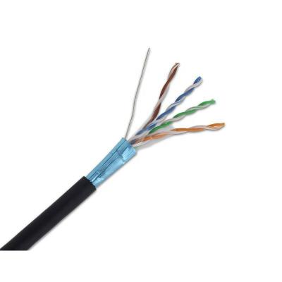 China PVC/PE Outdoor Cat5e PVC/PE Cat5e 5 Pairs 350mhz Roll 4 Cables Manufacturer 305m Ftp UV Lan Ethernet Networking Cat for sale