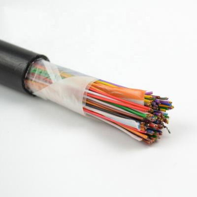 China Because Cat5e UTP 24AWG Multipair Gel Filled 10/16/25 /50 Pair Waterproof Underground Telephone Cable for sale