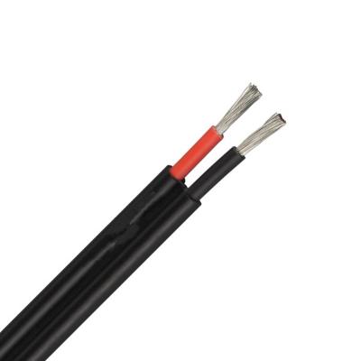 China Heating 4mm 6mm 16mm UV Resistant 25mm Core 4 Core Solar Power Cable TUV 2 2 Core For PV Insulated DC Solar Panel Cable for sale