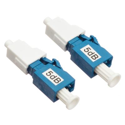 China FTTH Drop Cable WHOLESALE PRICE FIXED TYPE FC LC ST SC FIBER 10DB MULTIMODE PLUG OPTICAL ATTENUATOR for sale