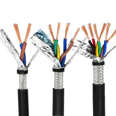 China Signal Transmission 1 2 3 4 Pair 22awg PVC Jacket RS232 RS485 Communication Cable Control Signal Cable Shielded RS485 Cable for sale