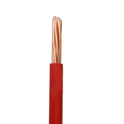 China Heating Standard or Solid Copper PVC Sheathed Single Core Electrical Cable 2.5mm 4mm 10mm 16mm BV THHN THW for sale