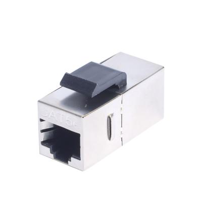 China Integrated RJ45 Cat6 Structure Cabling System FTP Coupler Cat5e Keystone Adapter For Network Cable Extension for sale