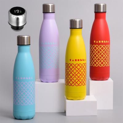 China Double Wall Vacuum Thermos Stainless Steel Cola Shape Sustainable High Quality Water Bottle for sale