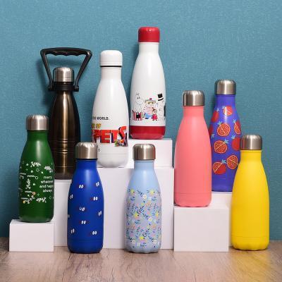 China Logo Wholesale Thermos School Reusable Viable Kids Bicycle Cute Kawaii Kids Portable Eco Friendly Water Bottles for sale