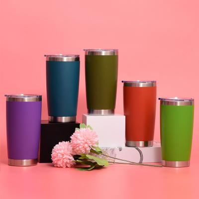 China Disposable Wholesale Bpa Logo Vacuum Insulated Stainless Steel Double Wall Free Custom Tumbler for sale