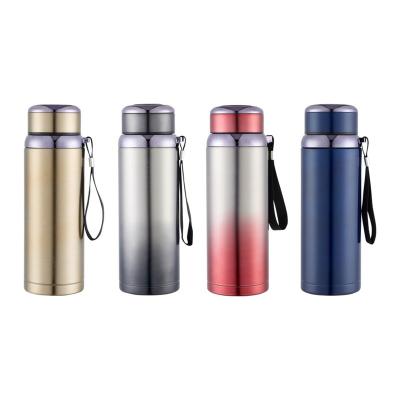 China Viable Wholesale Large Capacity Thermos Double Layer Travel Stainless Steel Thermos Mug for sale