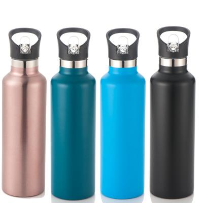 China Sustainable Wholesale Clamshell Vacuum Thermos Insulation Double Layer Sports Kettle Stainless Steel Thermos for sale