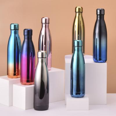 China 304 Stainless Steel 17OZ Cola BPA Free Double Wall Vacuum Insulated Shape PORTABLE Travel Sports Water Bottle for sale